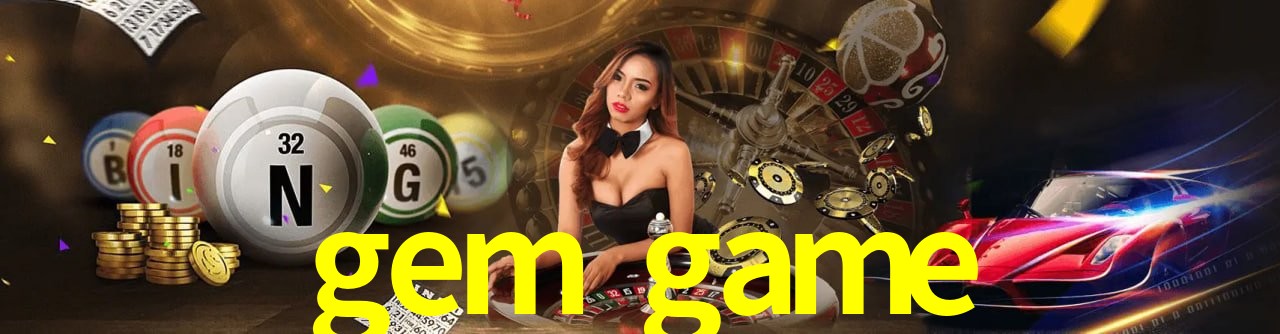 Interface moderna da plataforma gem game